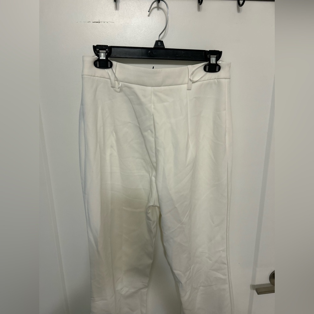 NWT boa. White Wide Leg Trousers - Picture 6 of 10